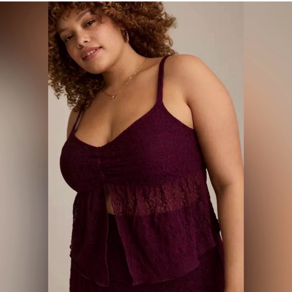 Torrid Festi Open Front Cami 5 NWT